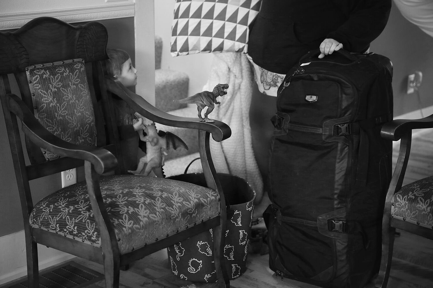 Jalissa moved herself and Luke to a small house in Huntley